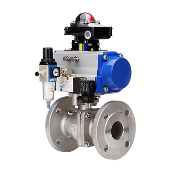 DB旗舰官方-气动法兰球阀 流体控制